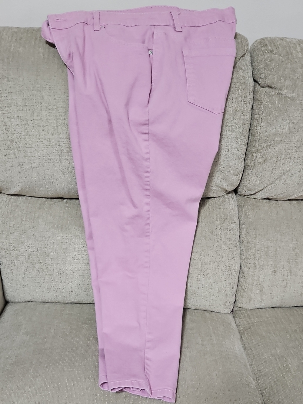 Style & Co. Straight-Leg Pants in Light Lavender Pink